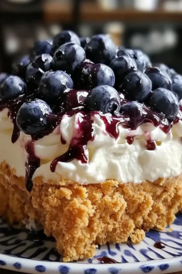 Blueberry Cream Cheese Pie