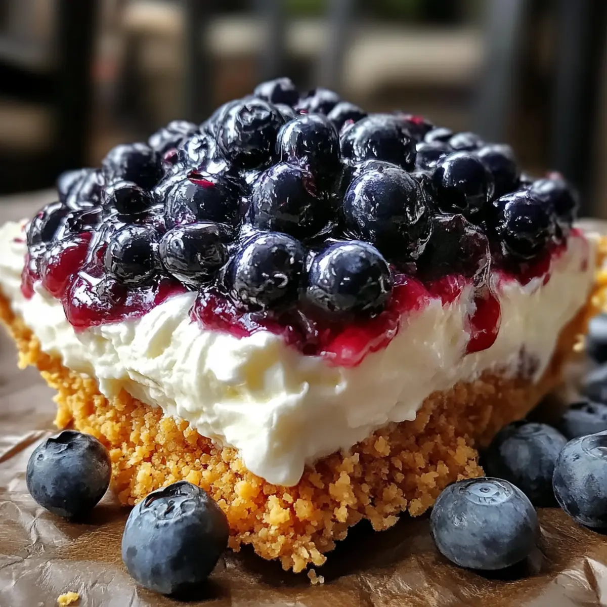 Blueberry Cream Cheese Pie
