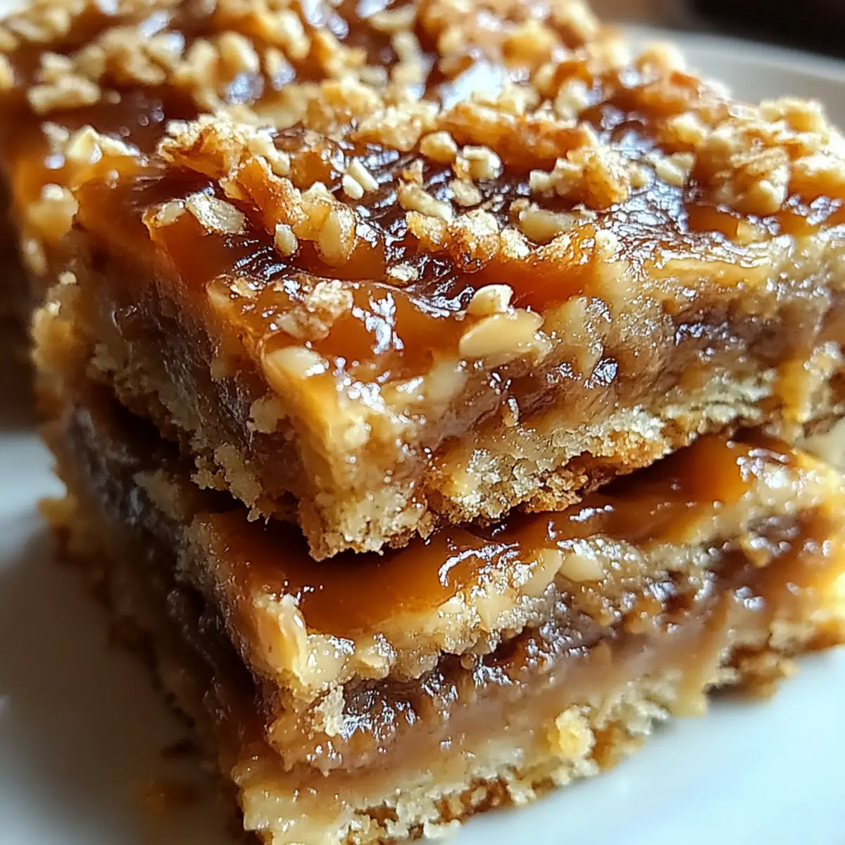 Caramel Crush Bars