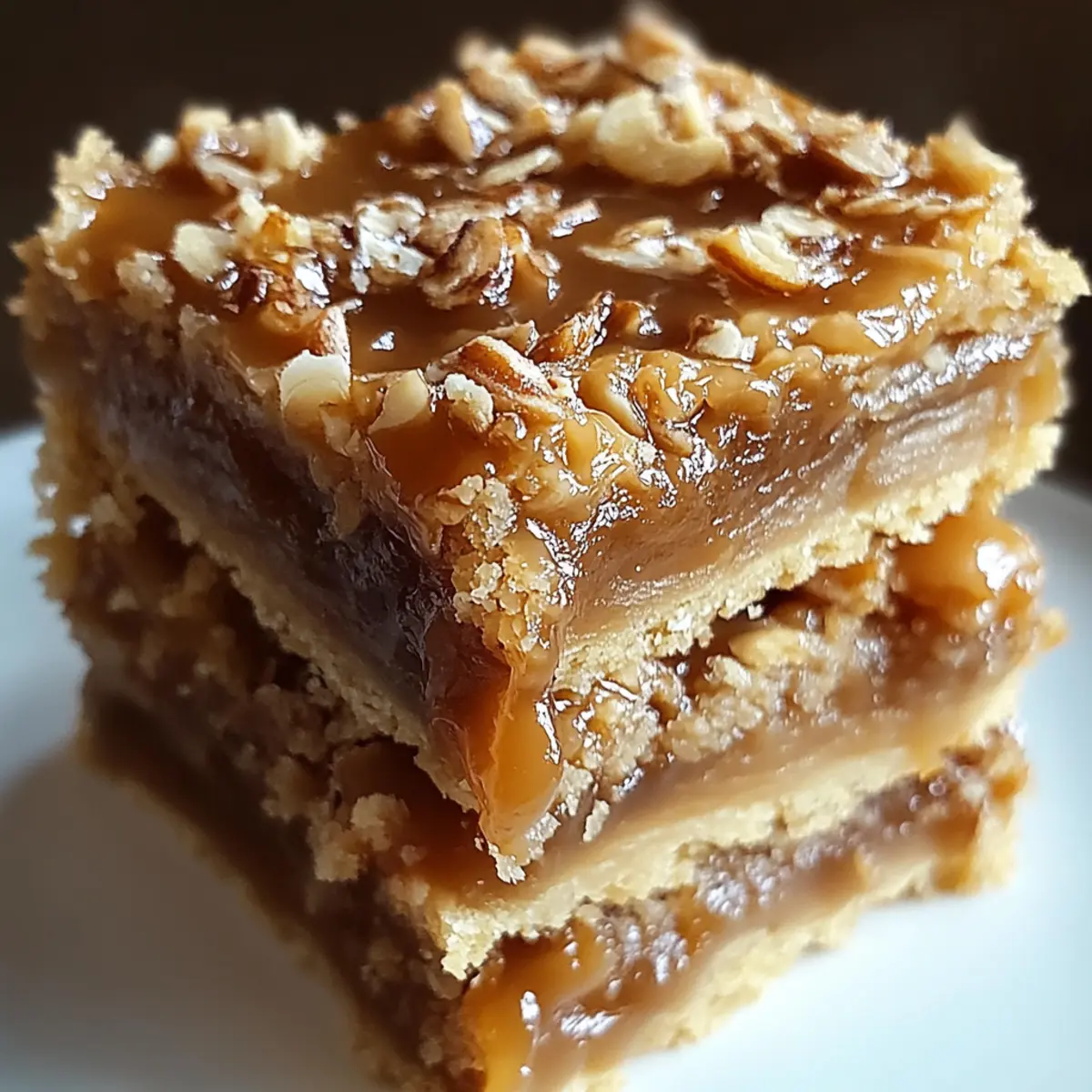 Caramel Crush Bars