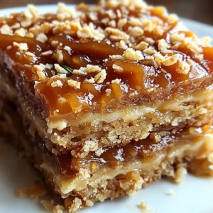 Caramel Crush Bars