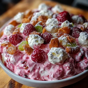 Cranberry Fluff Dessert