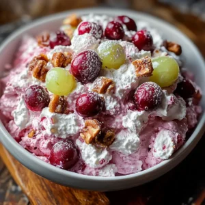 Cranberry Fluff Dessert