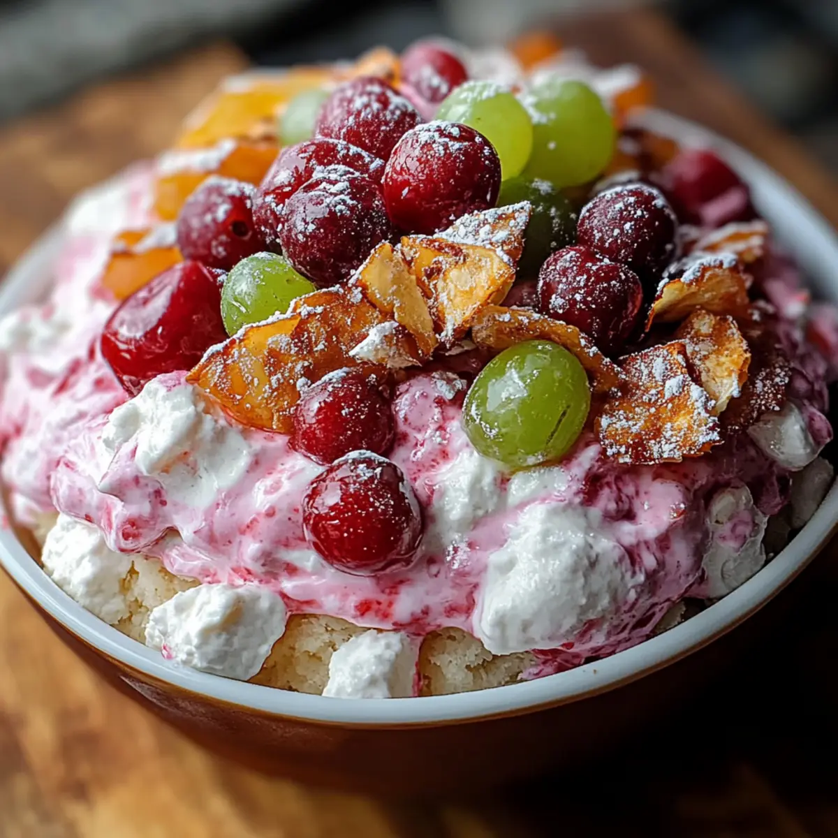 Cranberry Fluff Dessert