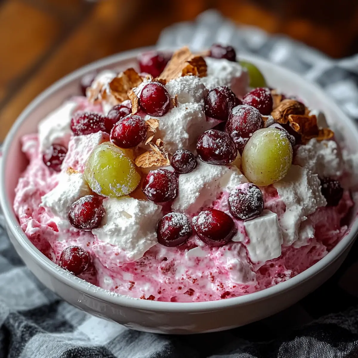 Cranberry Fluff Dessert
