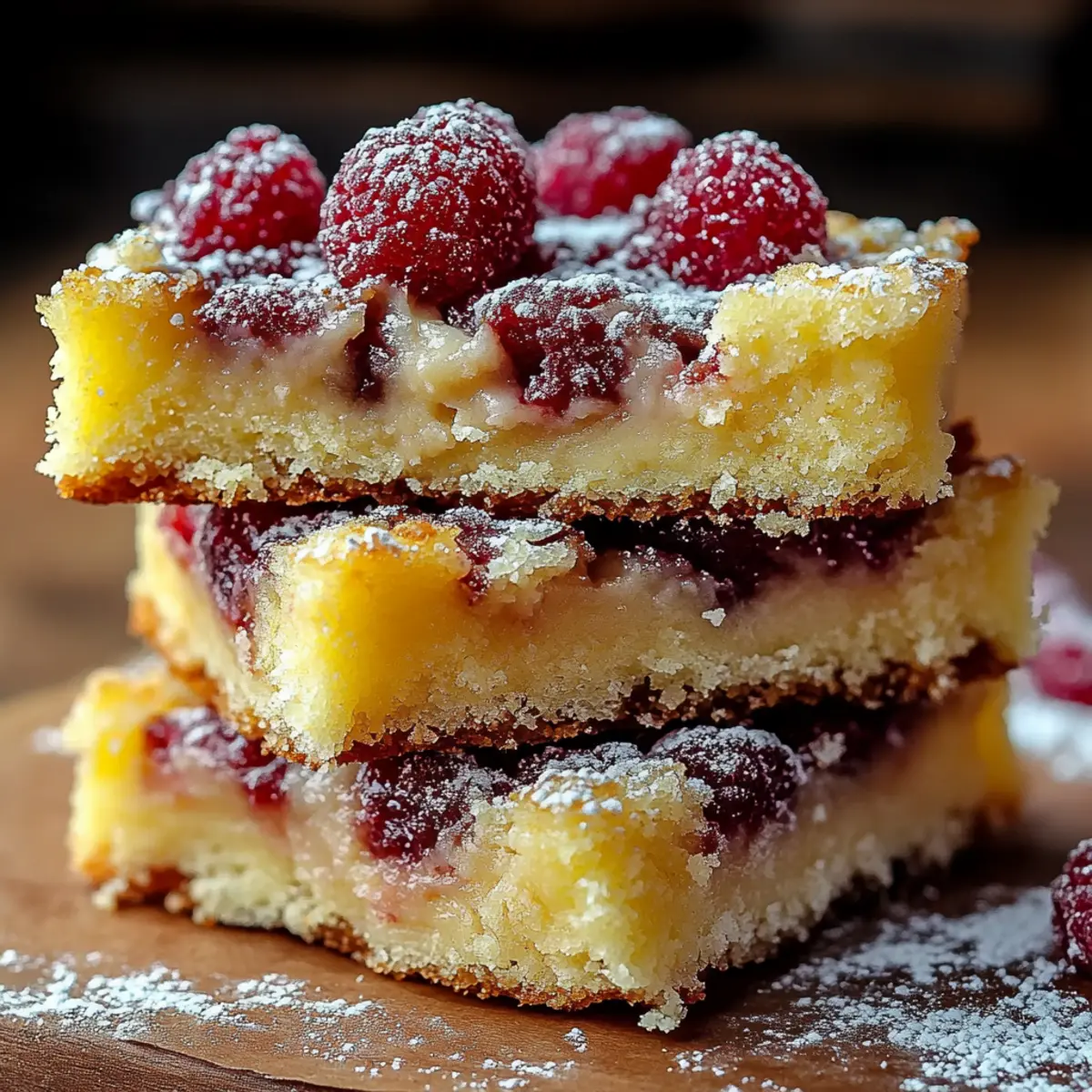 Cranberry Lemon Bars