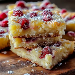 Cranberry Lemon Bars