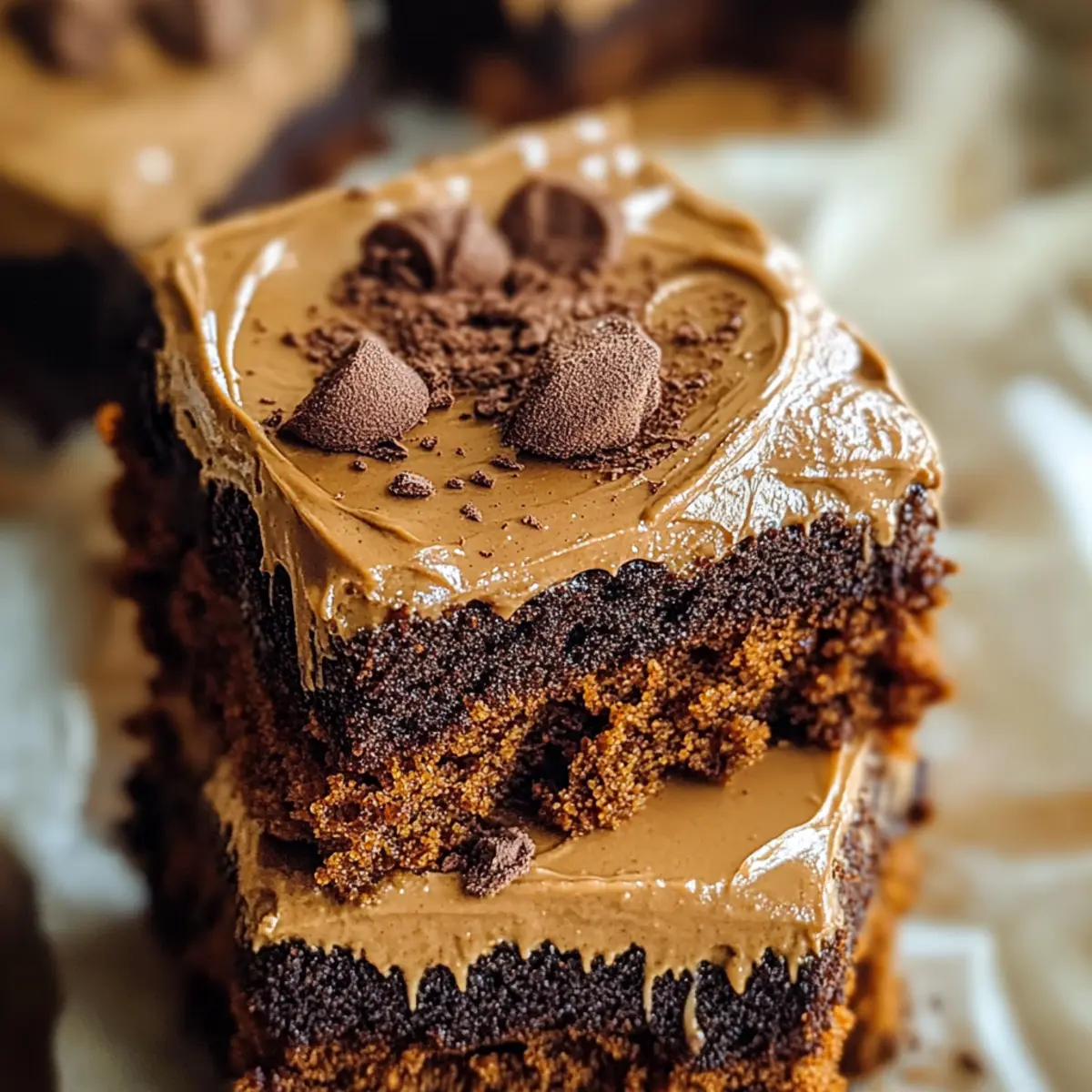 Fudgy Biscoff Brownies