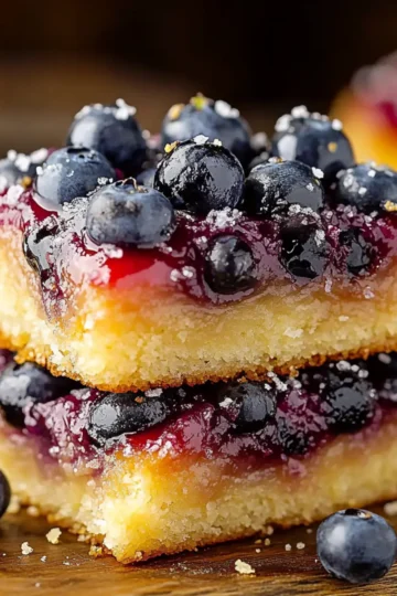 Lemon Blueberry Bars