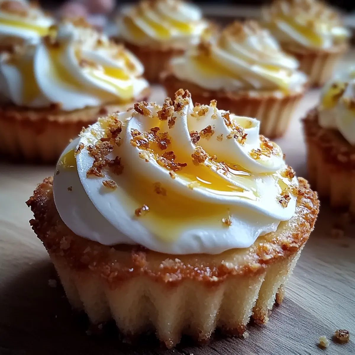 Lemon Meringue Cheesecakes
