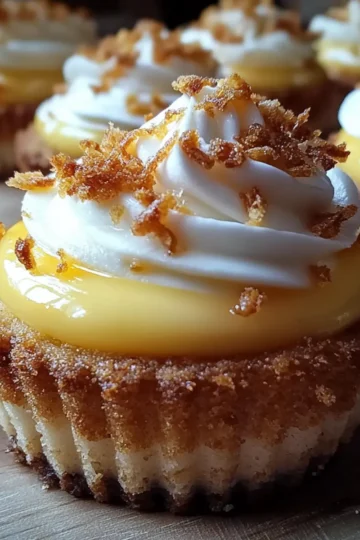 Lemon Meringue Cheesecakes
