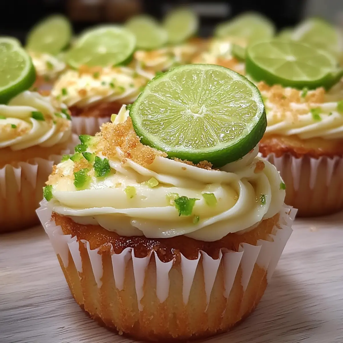 Margarita Cupcakes Lime Frosting