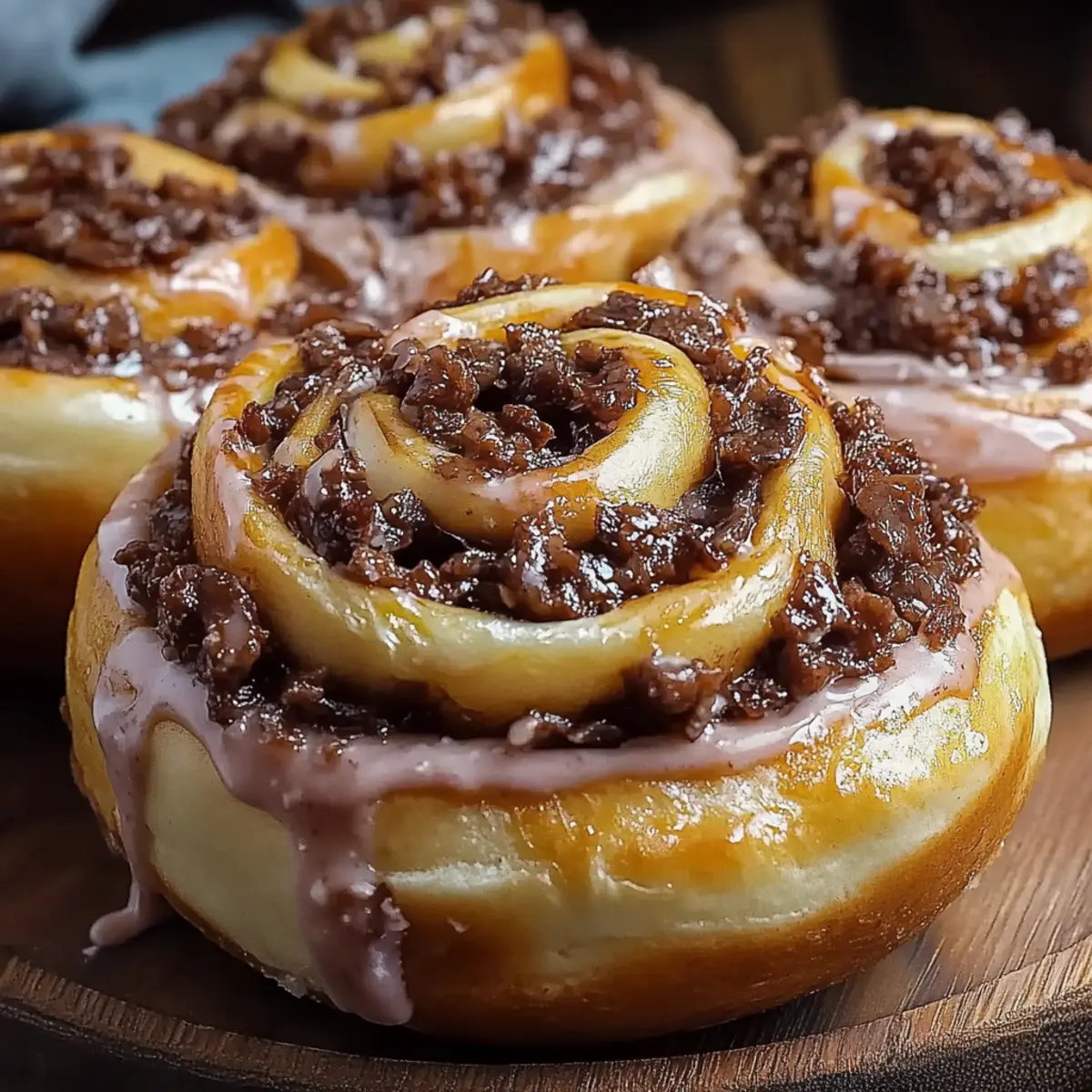 Nutella Chocolate Pillowy Rolls