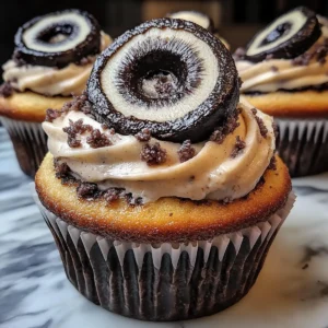 Oreo Cupcakes Doctored Cake Mix