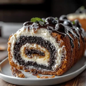 Oreo Sushi Rolls Dessert Fusion