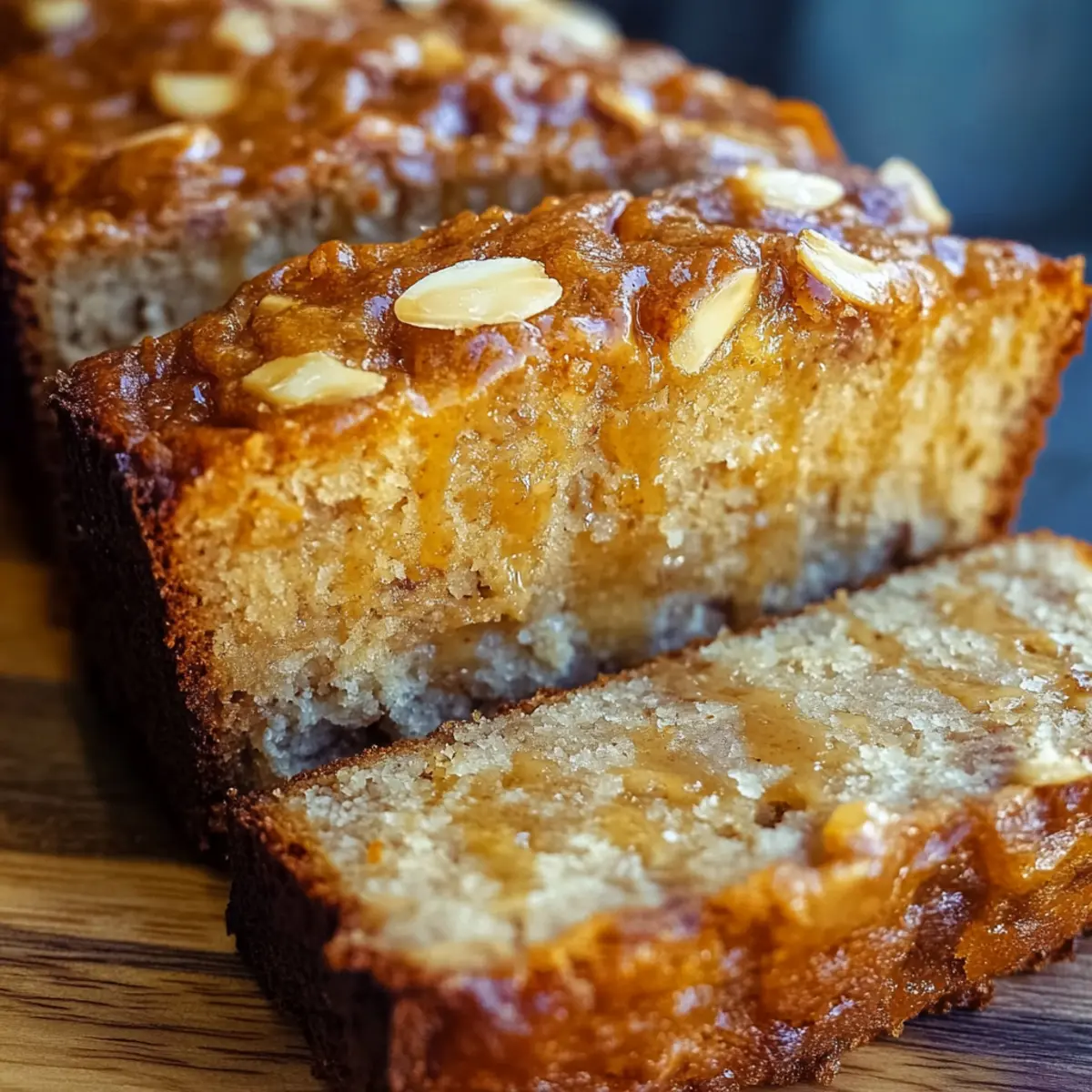 Peanut Butter Apple Banana Bread