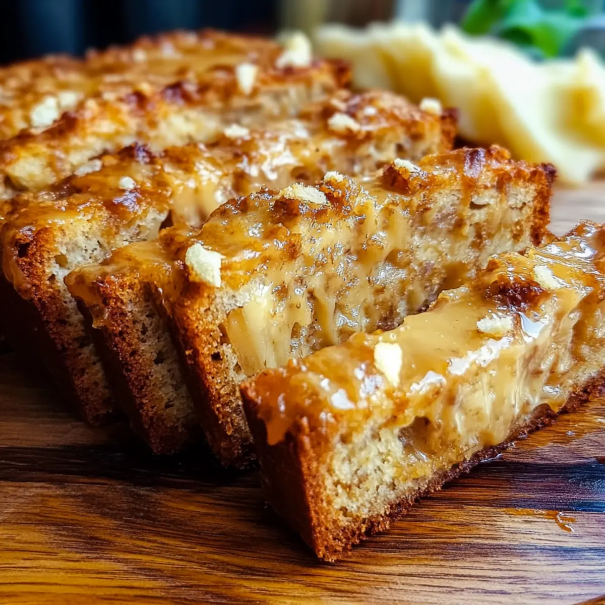 Peanut Butter Apple Banana Bread