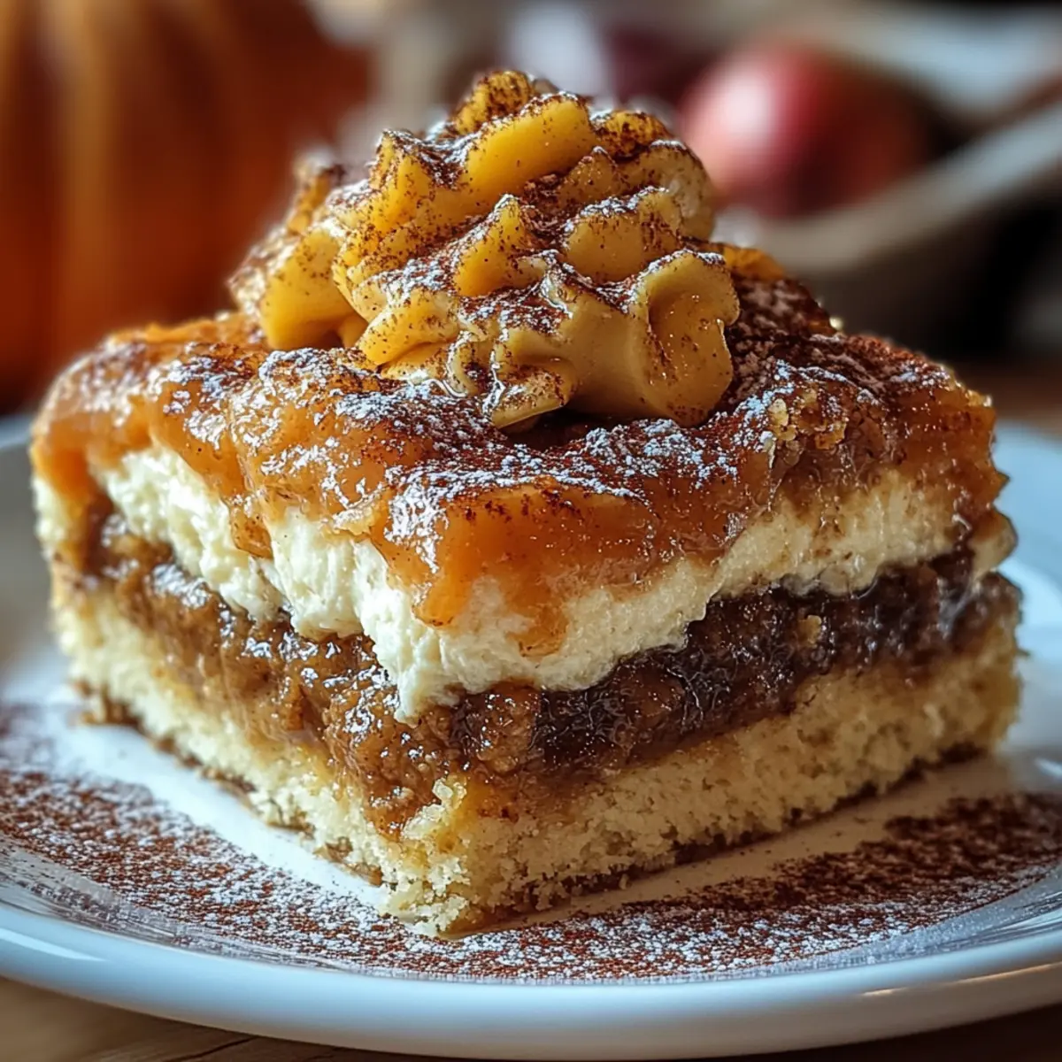Pumpkin Spice Gooey Cake