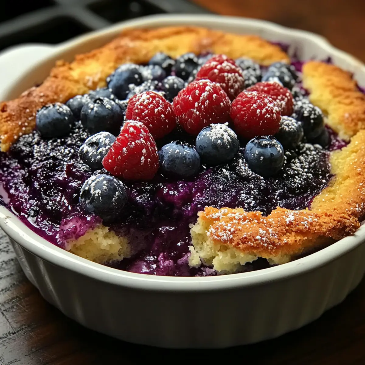 Southern Style Blueberry Cobbler