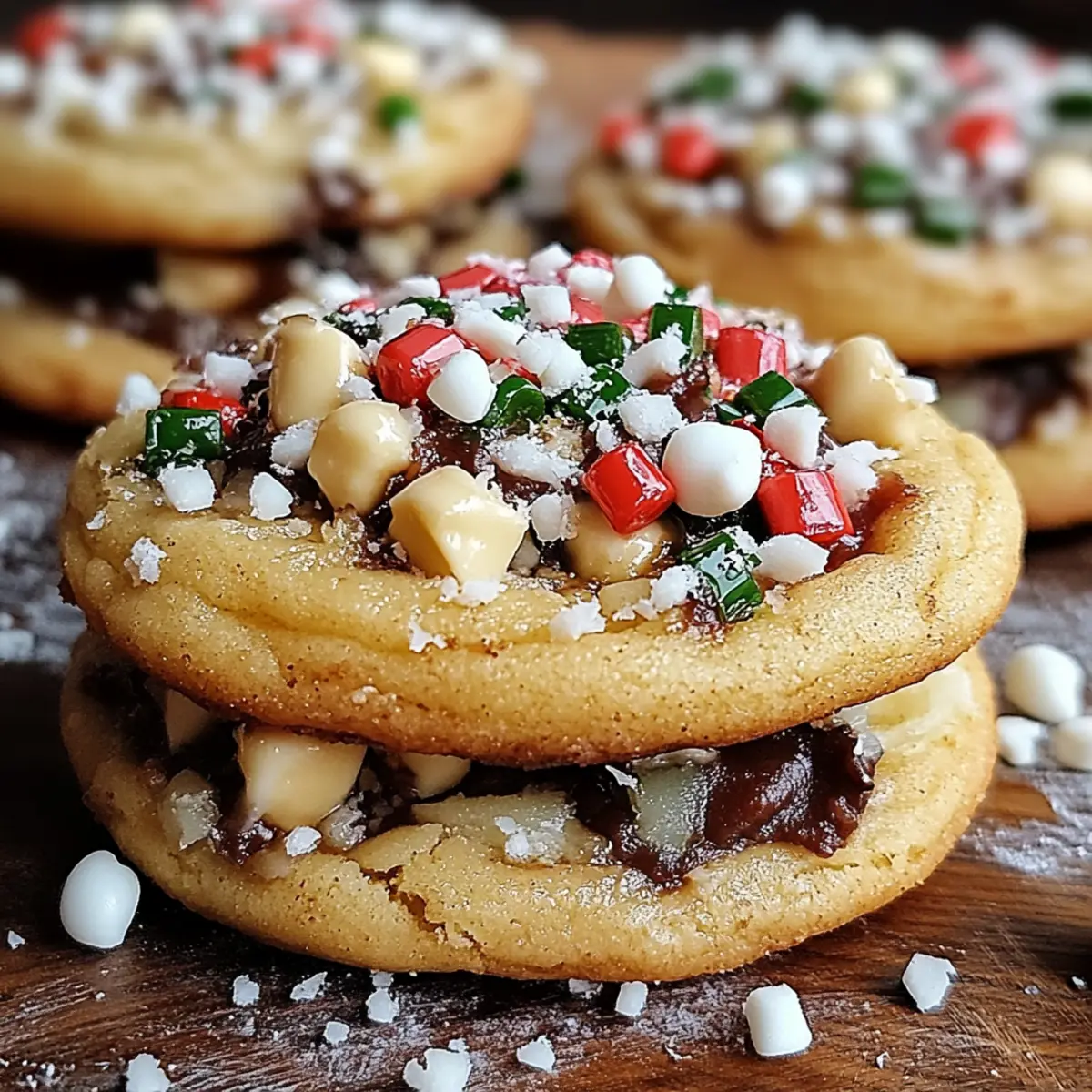Winter Wonderland Chocolate Chip Cookies