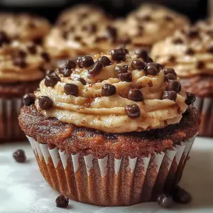 Brownie Cupcakes Chocolate Buttercream