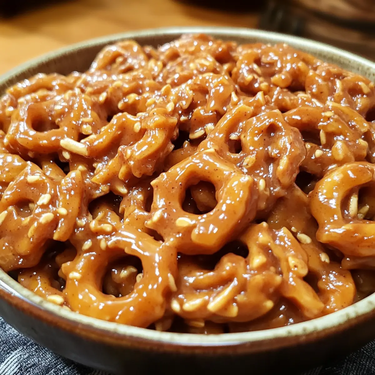 Butter Toffee Pretzels