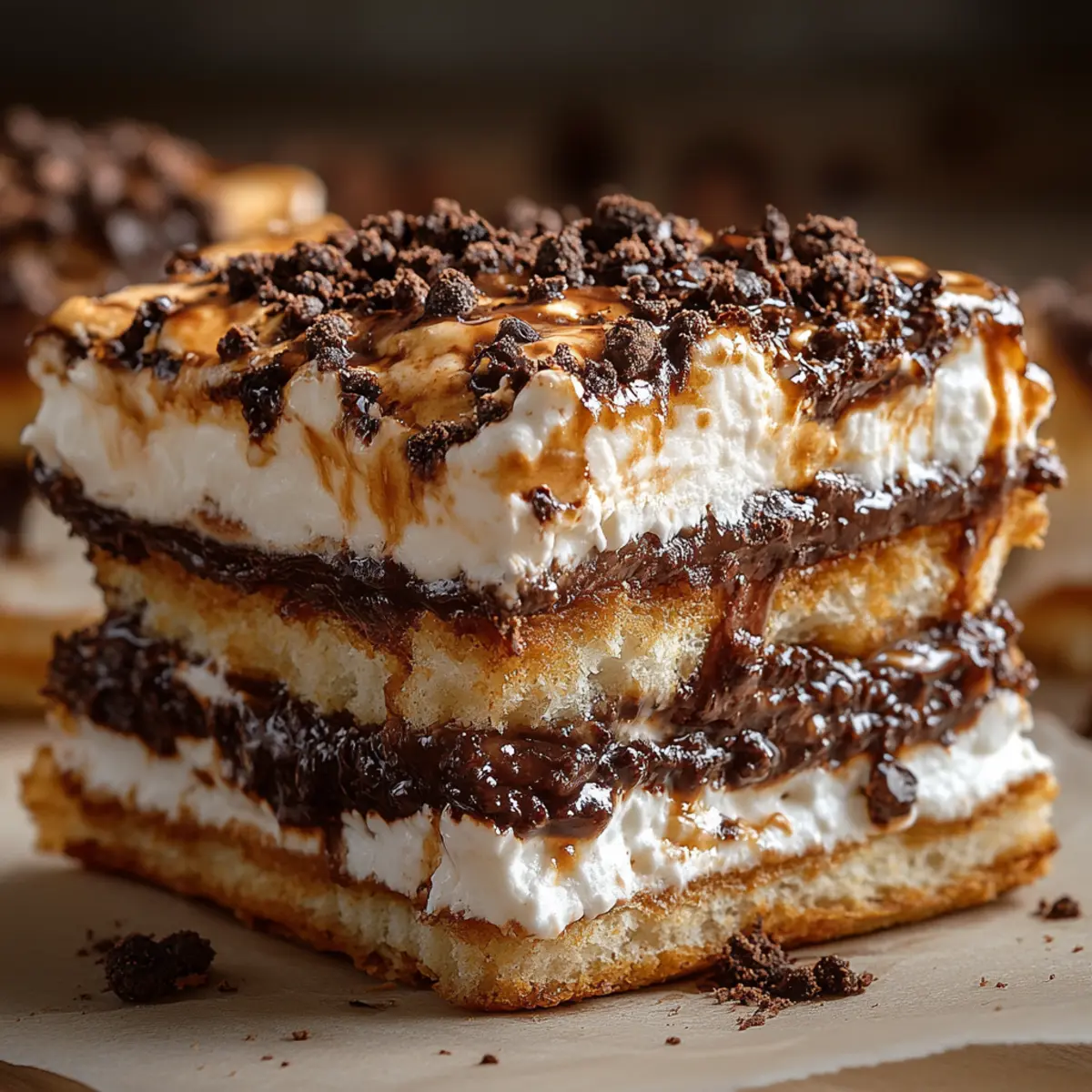 Cannoli Squares