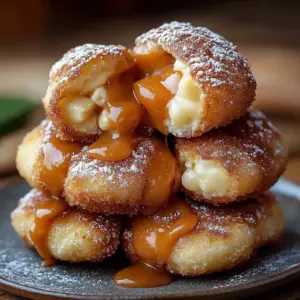 Caramel Apple Pie Bombs