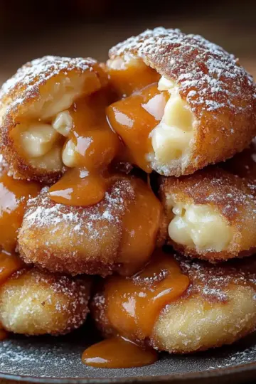 Caramel Apple Pie Bombs