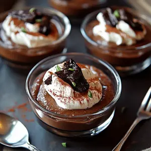 Chocolate Pudding Pots