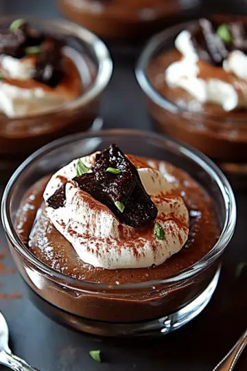 Chocolate Pudding Pots