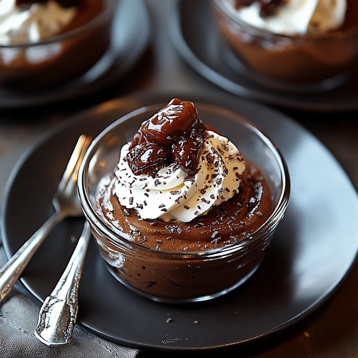 Chocolate Pudding Pots