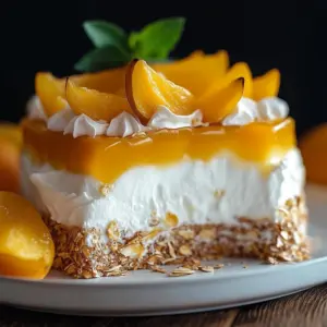 Cold Mango Cream Fridge Cake