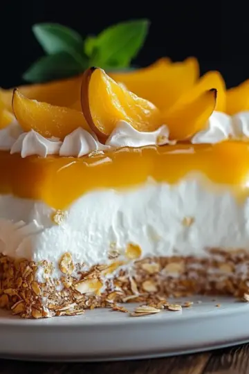 Cold Mango Cream Fridge Cake