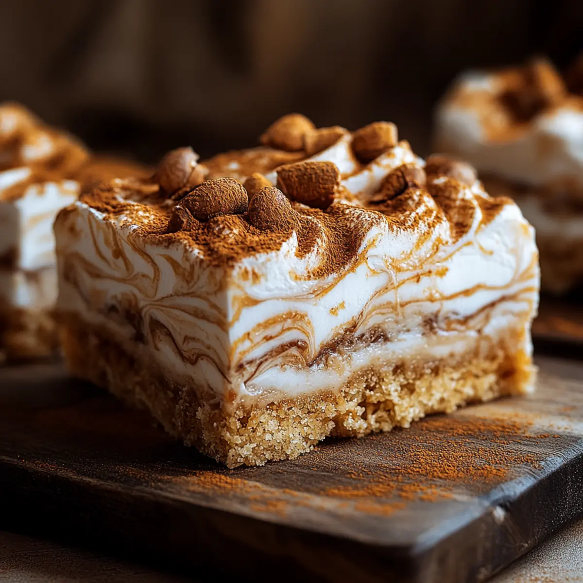 Cottage Cheese Pumpkin Spice Cake Bars