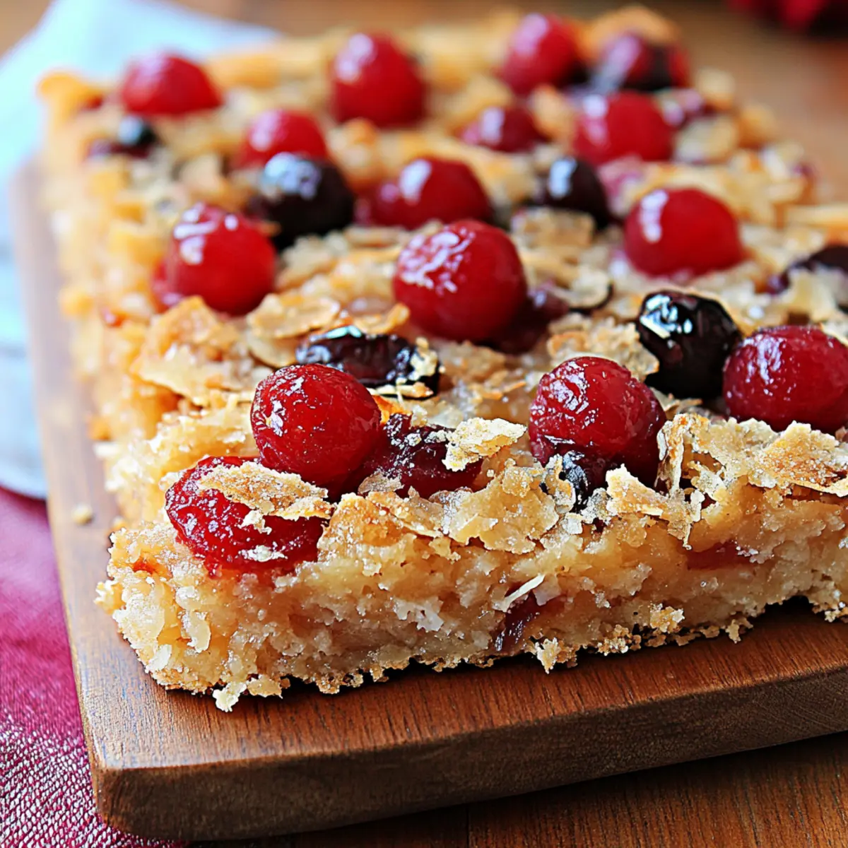 Cranberry Dessert