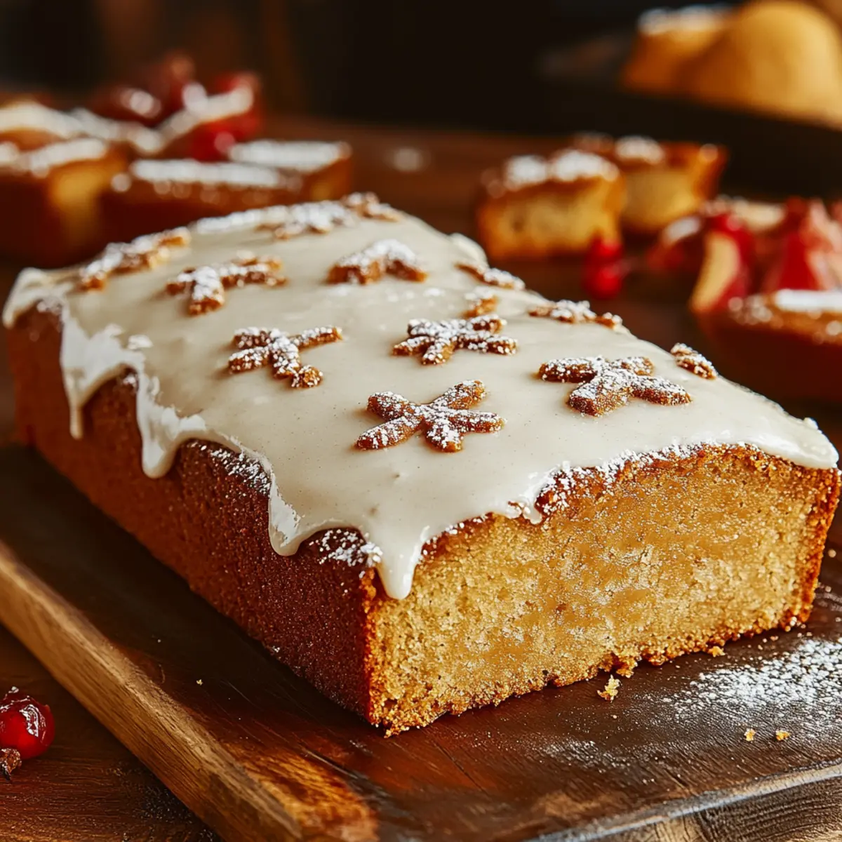 Gingerbread Loaf Cake