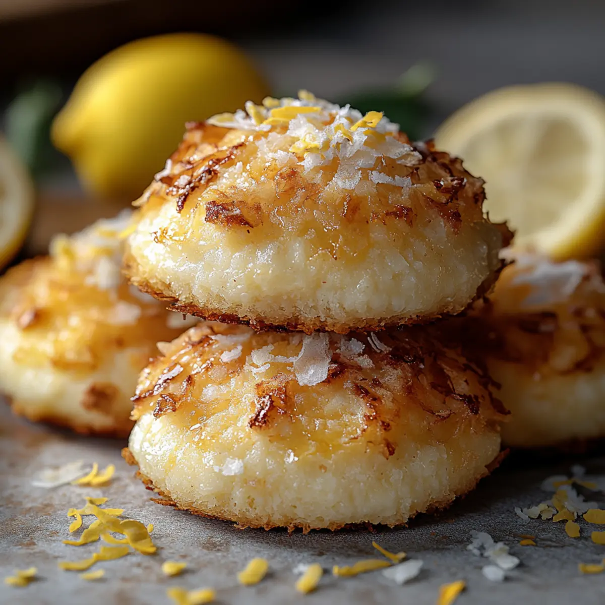 Lemon Coconut Heaven Cookies