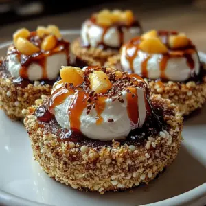 Mini Individual Pumpkin S'mores Pie Cups