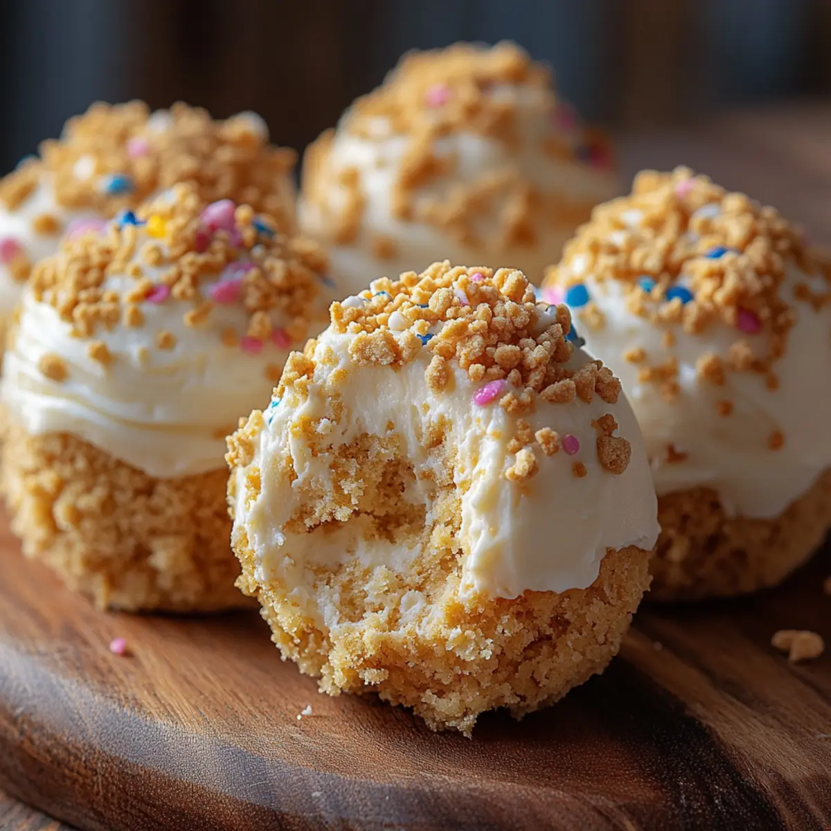 No-Bake Cheesecake Balls