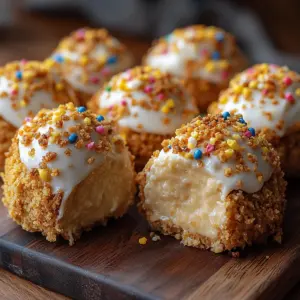 No-Bake Cheesecake Balls