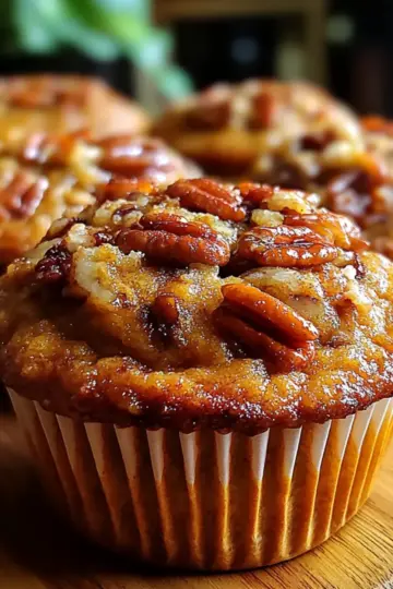 Pecan Pie Brown Sugar Muffins