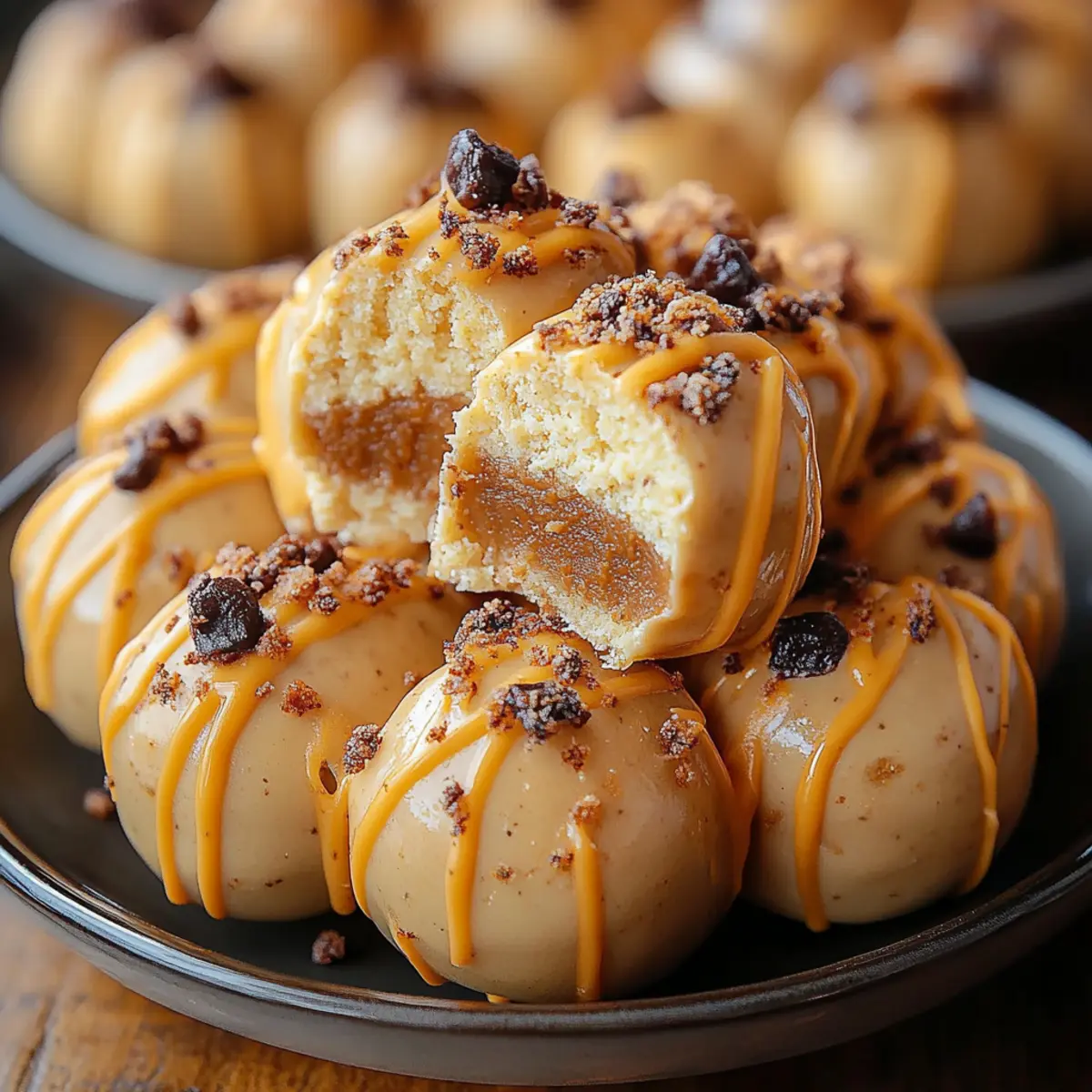 Pumpkin Cheesecake Truffles
