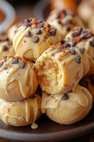 Pumpkin Cheesecake Truffles