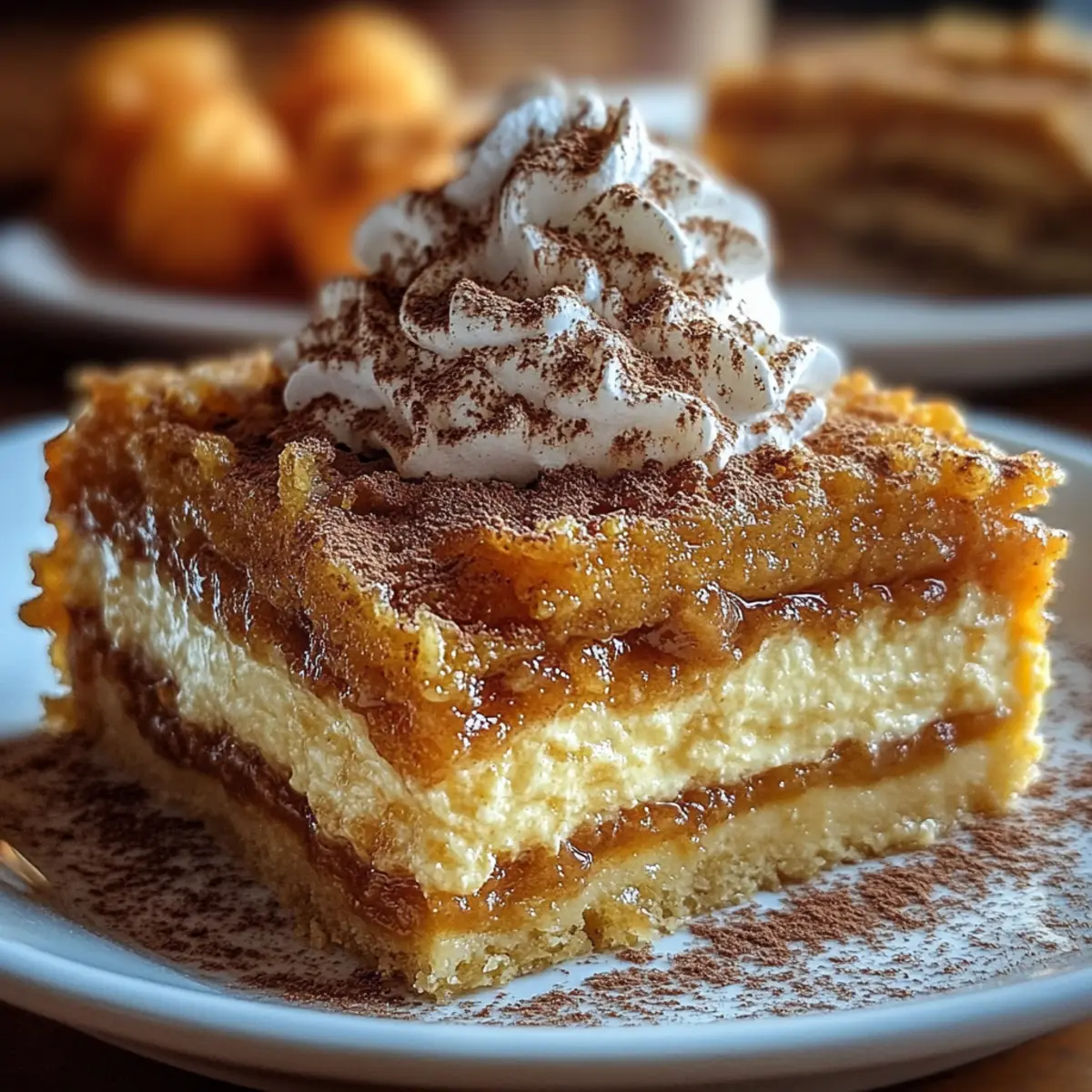 Pumpkin Spice Gooey Cake