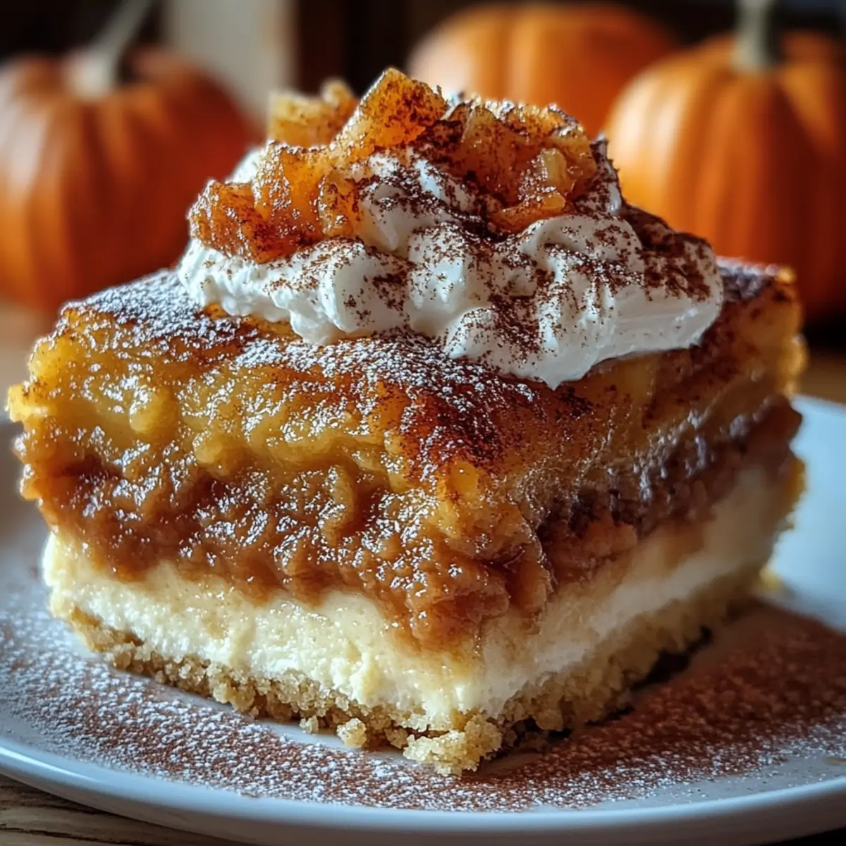 Pumpkin Spice Gooey Cake