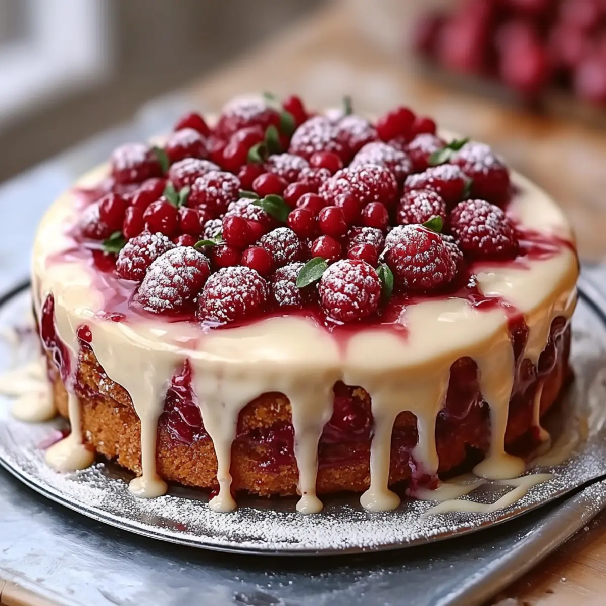 Raspberry Ice Cream Cheesecake