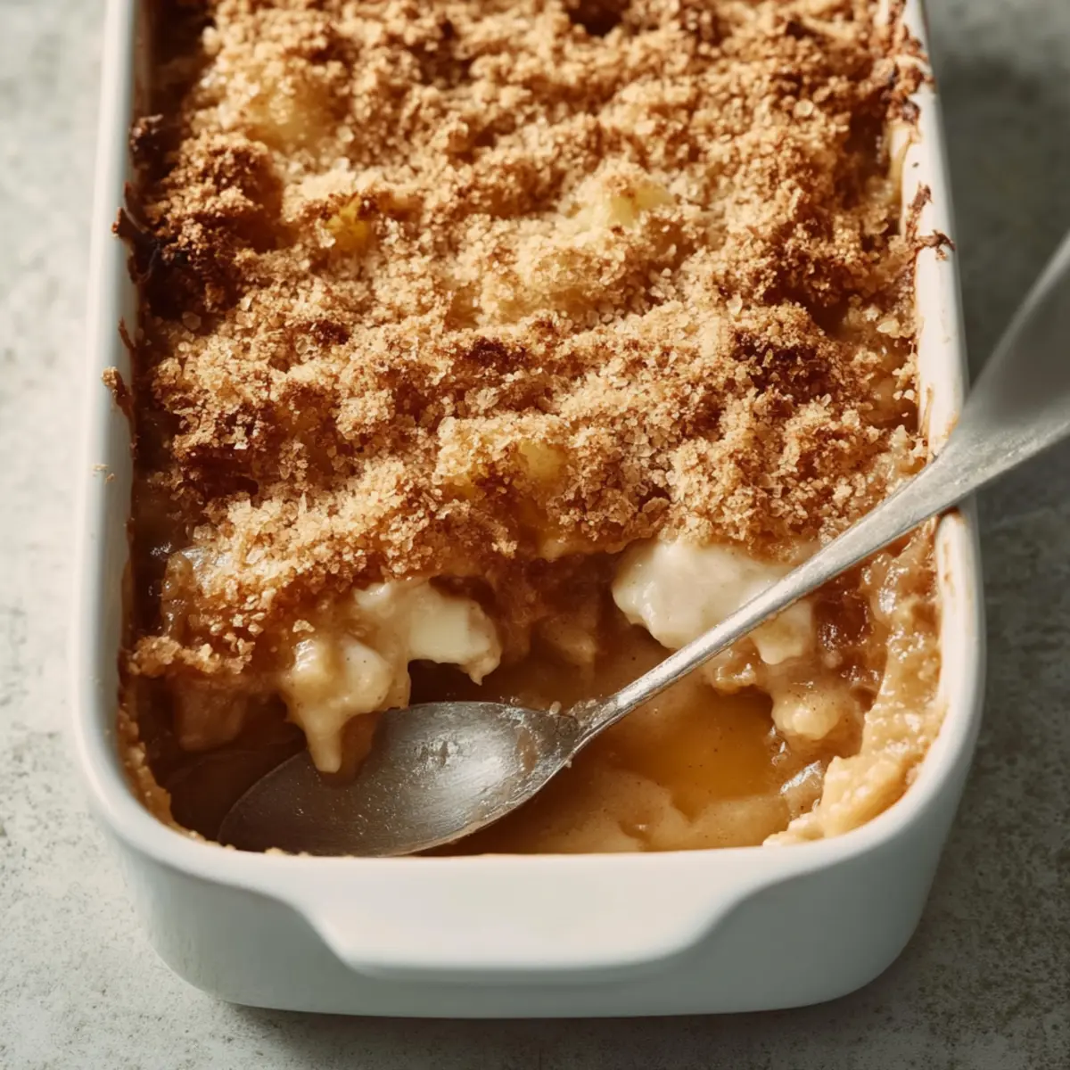 Apple Crisp with Oat Topping
