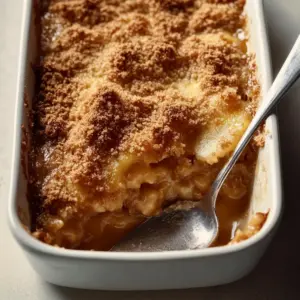 Apple Crisp with Oat Topping