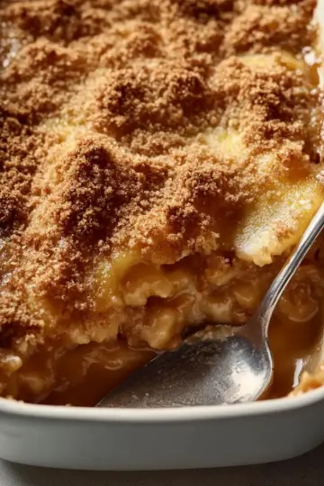 Apple Crisp with Oat Topping